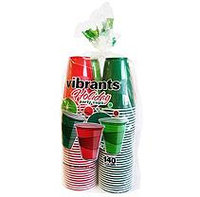 Vibrants 16 fl. oz. Holiday Party Cups - 140 ct.