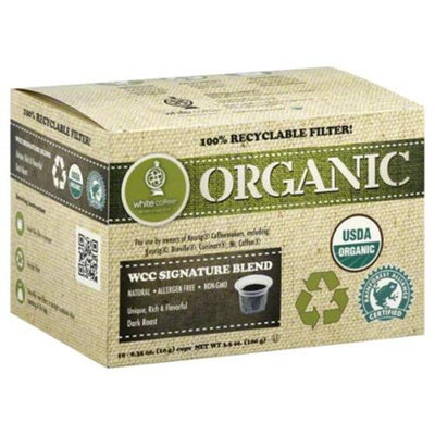 White Coffee Coffee, Single Signature Blend, Cups, 10 Pieces, Pack Of 4