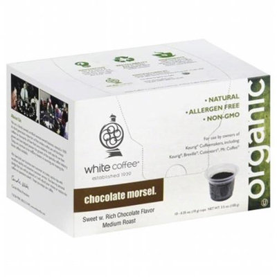 White Coffee Single Serve Coffee Chocolate Morsel - 10 K-Cups