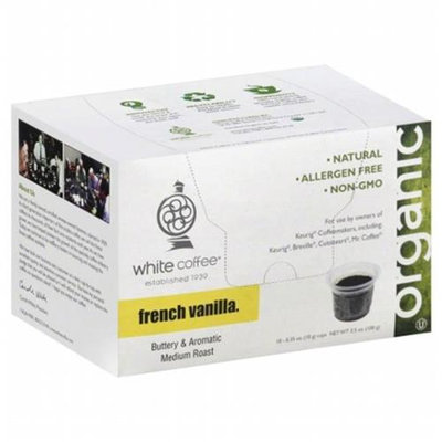 White Coffee Single Serve Coffee French Vanilla - 10 K-Cups