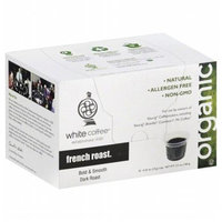 White Coffee Single Serve Coffee French Roast - 10 K-Cups