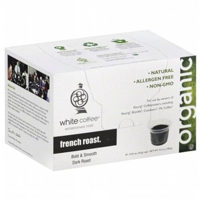 White Coffee Single Serve Coffee French Roast - 10 K-Cups