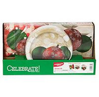 Artstyle Bauble Beauty Party Pack - (50) Snack Plates and (100) Luncheon Napkins (150 ct.)