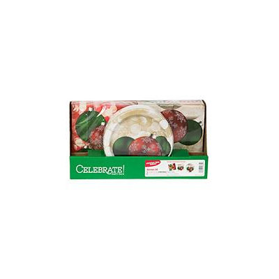 Artstyle Bauble Beauty Party Pack - (50) Snack Plates and (100) Luncheon Napkins (150 ct.)