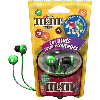 Maxell 190557 - Mmebg M & M'S Earbuds, Green