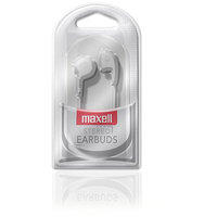 Maxell 190457WM Eb-95w Earbud White Accs Walmart Only