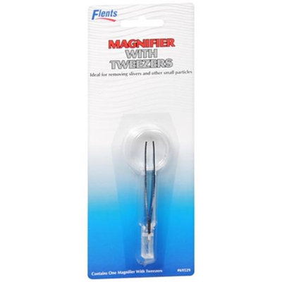 Apothecary Magnifier With Stainless Steel Tweezer, Model No: 69529 -1 Ea