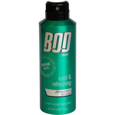 BOD Man Fresh Guy Cologne Strength Body Spray, 6 oz