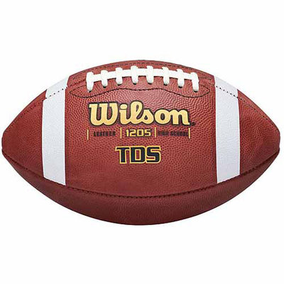 Sport Supply Group 3F1205R Wilson TDS Traditional Official Size Leather Football