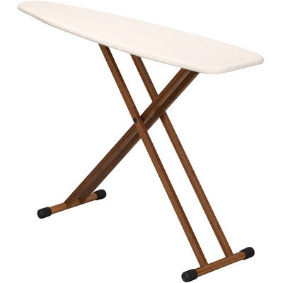 Household Essentials Fibertech Bamboo T-Leg Ironing Board