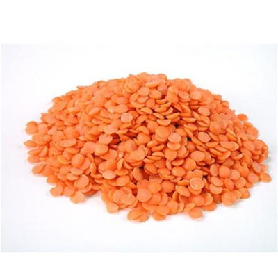 Misc Lentils 95% organic Red Split 25 LB