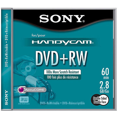 Sony Media DPW60SR2H DVD Rewritable 8cm Double Sided DVD-RW