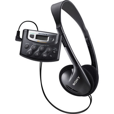 Sony SRF-M37W Walkman Digital Tuning Weather/FM/AM Stereo Radio