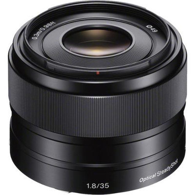 Sony Alpha E-Mount 35mm f/1.8 OSS Lens