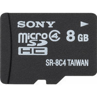 Sony SR8A4/TQMN 8GB microSD High Capacity (microSDHC) - 1 Card