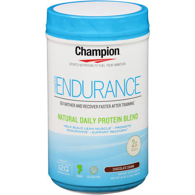 Champion Naturals - Endurance Natural Daily Protein Blend Chocolate Chunk - 16 oz.