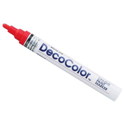 Uchida of America Paint Marker, Broad Point, Red