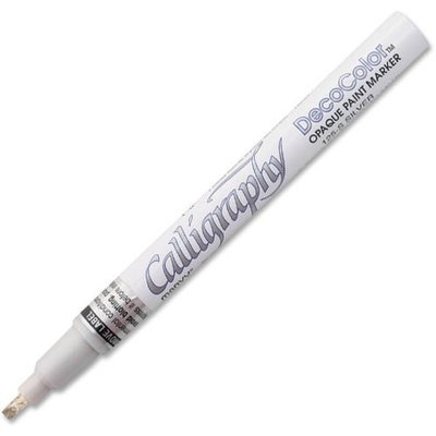 Uchida of America Silver Calligraphy DecoColor Paint Marker 125-S/SLV