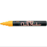 Uchida 130202 Bistro Chalk Marker 6mm Bullet Tip 1-Pkg-Fluorescent Orange