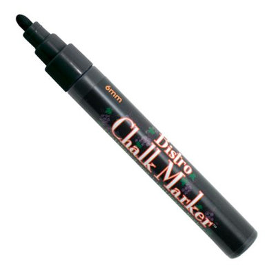 Uchida 130197 Bistro Chalk Marker 6mm Bullet Tip 1-Pkg-Black