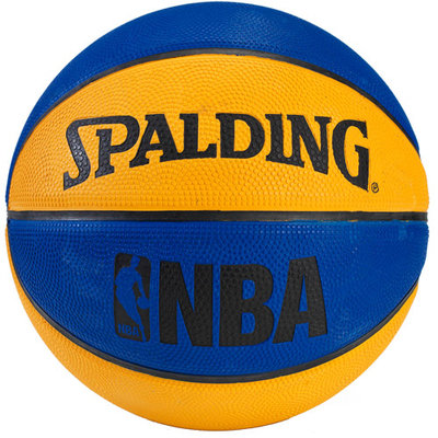 Spalding NBA Mini Basketball - Blue/Orange