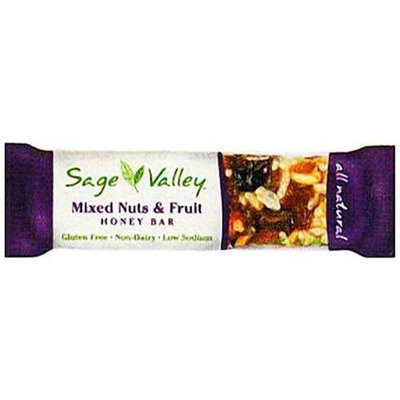 Sage Valley Honey Bar Mixed Nuts & Fruit - 1.4 oz