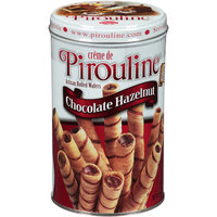Creme de Pirouline Chocolate Hazelnut Artisan Rolled Wafers, 14 oz, (Pack of 6)