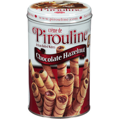 Creme de Pirouline Chocolate Hazelnut Artisan Rolled Wafers, 14 oz, (Pack of 6)