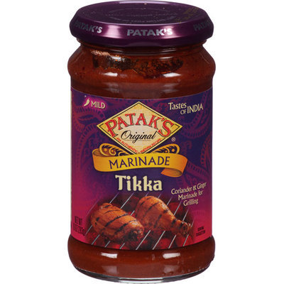 Patak's Original Tikka Marinade Mild, 10 oz, (Pack of 6)