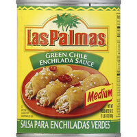 Las Palmas Medium Green Chile Enchilada Sauce, 19 oz, (Pack of 12)
