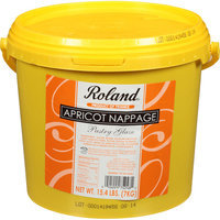 Roland Apricot Nappage Pastry Glaze, 15.4 lbs, (Pack of 2)