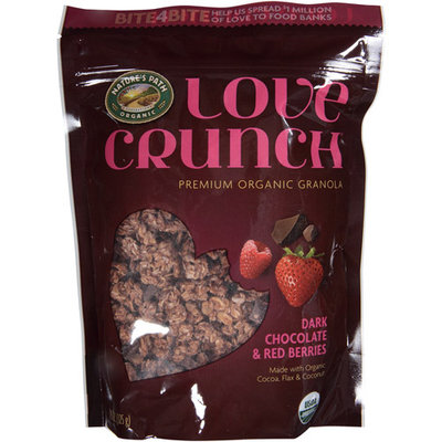 Nature's Path Organic Love Crunch Dark Chocolate & Red Berries Premium Granola, 11.5 oz, (Pack of 6)