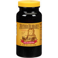 Mother Hubbard's Cupboard Mother Hubbard's Pure Blackstrap Molasses, 16 fl oz, (Pack of 6)