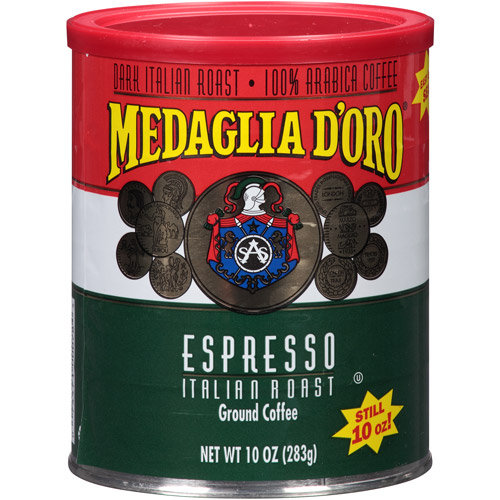 Medaglia D Oro Medaglia D'Oro Italian Roast Espresso Ground Coffee, 10