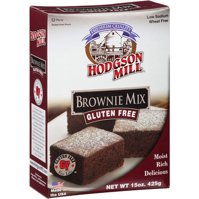 Hodgson Mill Gluten Free Brownie Mix, 15 oz, (Pack of 6)