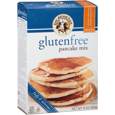 King Arthur Flour Gluten Free Pancake Mix, 15 oz, (Pack of 6)