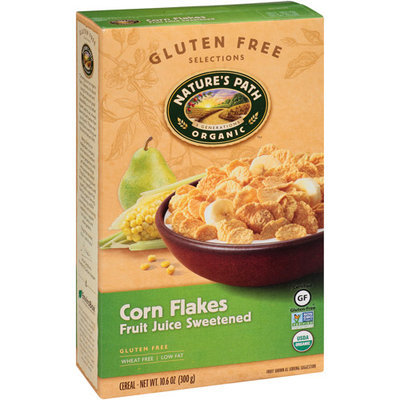 Nature's Path Organic Fruit Juice Sweetened Corn Flakes Cereal, 10.6 oz, (Pack of 6)