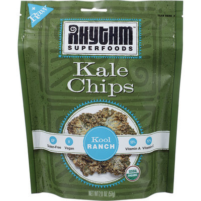 Rhythm Superfoods Kool Ranch Kale Chips, 2 oz, (Pack of, 12)