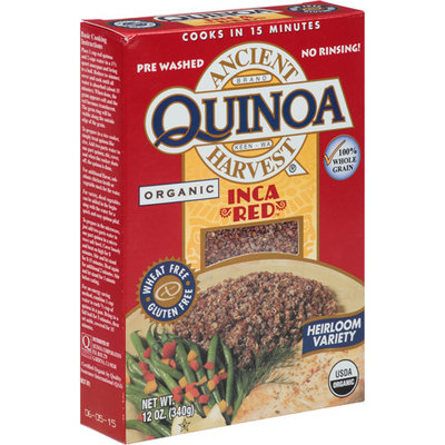 Ancient Harvest Inca Red Heirloom Variety Organic Quinoa, 12 oz, (Pack of 12)