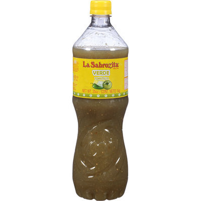 La Sabrozita Tomatillo Verde Salsa, 35 oz, (Pack of, 12)
