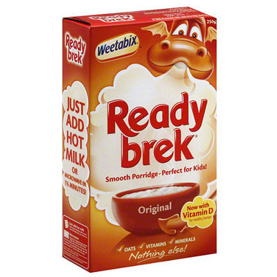 Readybreak Weetabix Ready brek Original Porridge, 8.8 oz, (Pack of 12)