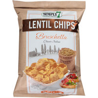 Simply 7 Bruschetta Lentil Chips, 4 oz, (Pack of 12)