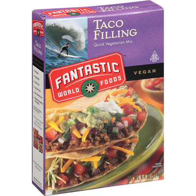 Fantastic Foods Fantastic World Foods Vegan Taco Filling, 4.4 oz, (Pack of 6)