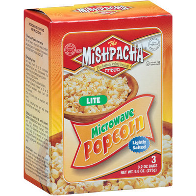The Mishpacha Lite Microwave Popcorn, 9.6 oz, (Pack of 12)