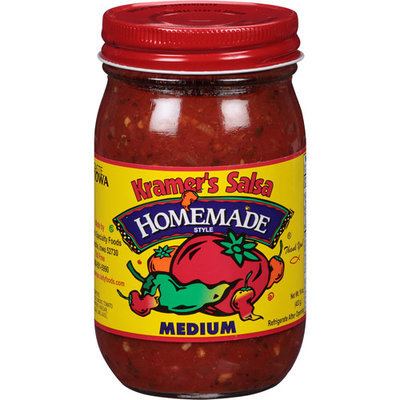 Kramer's Salsa Kramer's Homemade Style Medium Salsa, 16 oz, (Pack of 12)