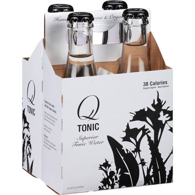 Q Tonic Agave Tonic Water, 32 fl oz, (Pack of 6)