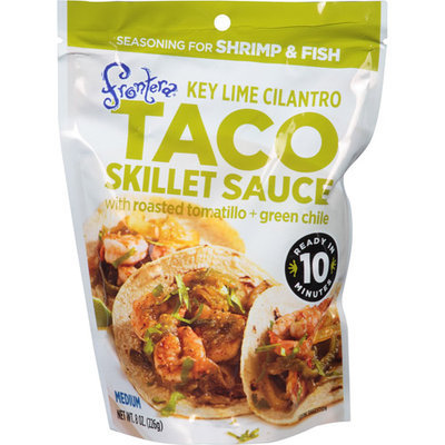 Frontera Key Lime Cilantro Taco Skillet Sauce, 8 oz, (Pack of 6)