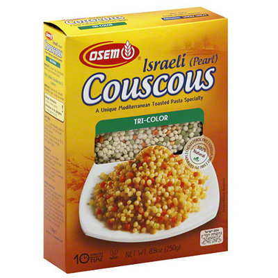 Osem Israeli (Pearl) Tri-Color Couscous, 8.8 oz, (Pack of 12)