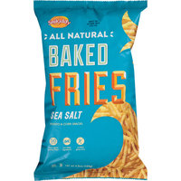 Snikiddy Snacks Snikiddy All Natural Sea Salt Baked Fries Potato & Corn Snacks, 4.5 oz, (Pack of 12)