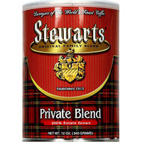 Stewart's Stewarts Private Blend Ground Coffee, 12 oz, (Pack of 6)